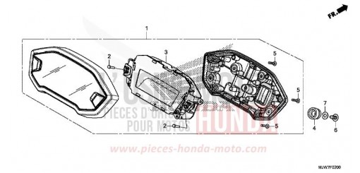 COMPTEUR CB500FAG de 2016